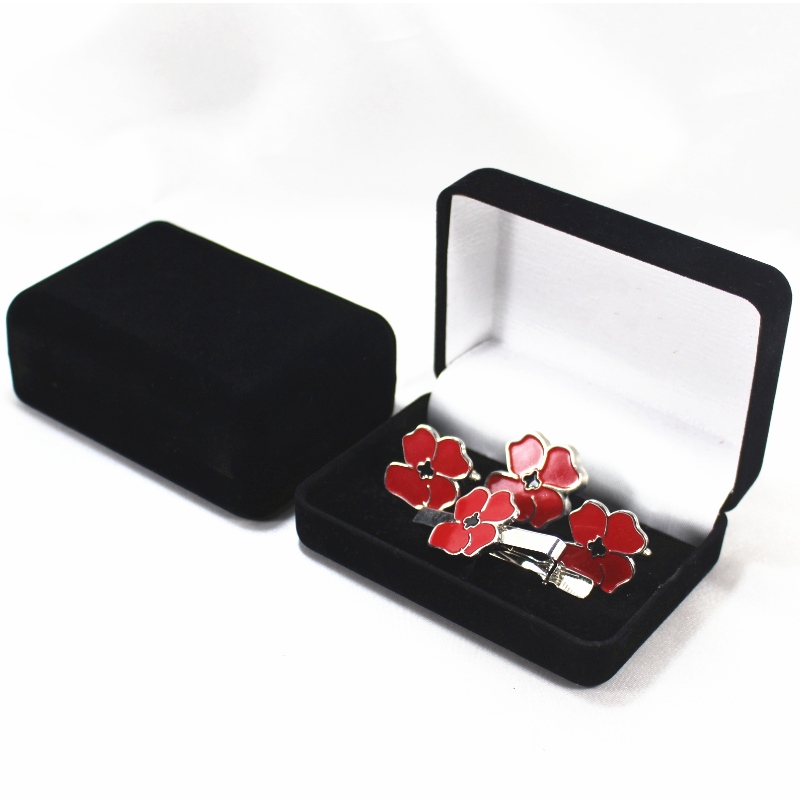 Mục D-2L hình tròn Velvet Box cho măng-xét, kẹp cà-vạt, mm.Trọng lượng: