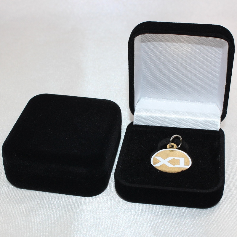 Hàng F-2S hình tròn của Velvet Box for huy hiệu52*57*25, tạ về 2g